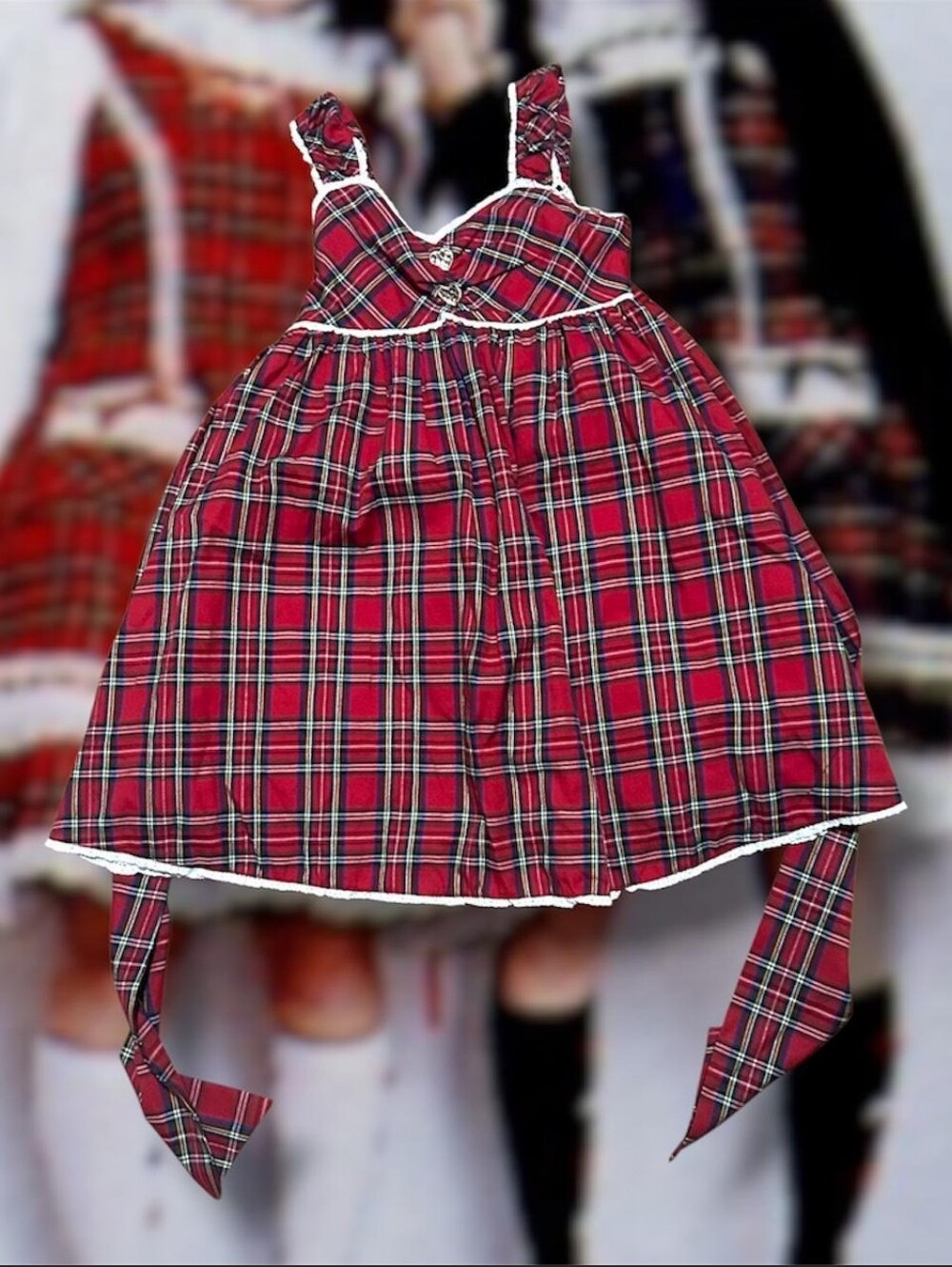 Make An Offer! Red Tartan Jsk Dress